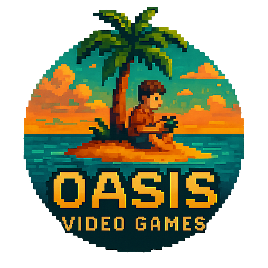 Oasis Video Games Logo